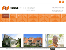 Tablet Screenshot of holse.dk